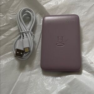 Halo Power Pack for iphone/ipad 6000 Power Bank Charger, Mauve Pink